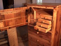 Tallboy Lingerie Dresser With Jewelry Drawers Made Form Reclaimed Heart Pine 2 small