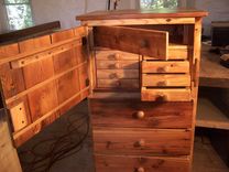 Tallboy Lingerie Dresser With Jewelry Drawers Made Form Reclaimed Heart Pine 3 small