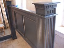 Vintage Reclaimed Wood Colonial Style Bed Frame 1 small