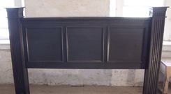 Vintage Reclaimed Wood Colonial Style Bed Frame 3 small