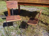 Reclaimed Wood Montessori Child Chair 5 small