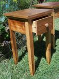 Reclaimed Antique Pine End Table 4 small
