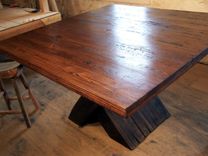 Urban Modern X-Base Pedestal Table 1 small