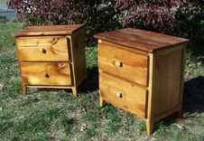 Reclaimed Pine Nightstand 2 small