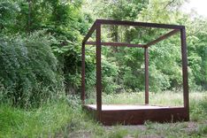 Modern Style Four Poster Platform Bed From Reclaimed Wood 4 small