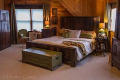 Mountain Man Reclaimed Rustic 4 Drawer Platform Bed 2 small