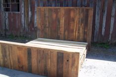 Mountain Man Reclaimed Rustic 4 Drawer Platform Bed 3 small