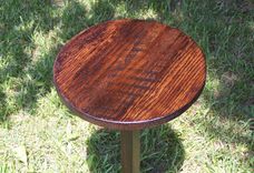 Reclaimed Oak Plant Stand 3 small
