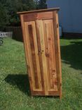 2 Door Jelly Cupboard Made From Reclaimed Antique Barnwood 1 small