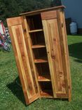2 Door Jelly Cupboard Made From Reclaimed Antique Barnwood 4 small
