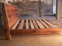 Modern Reclaimed Wood Bed 2 small