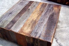 Rustic Chic Lobby Cubes From Reclaimed Barn Wood 4 small