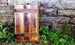 Rustic Cottage Chic Medicine Cabinet From Reclaimed Wood 1 small