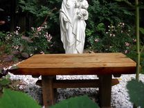 Outdoor Meditation Bench From Reclaimed Barn Wood 2 small