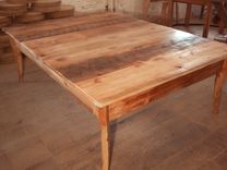 Raised Platform Bed From Reclaimed Antique Pine 2 small