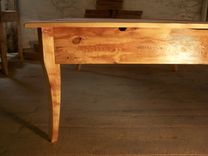 Raised Platform Bed From Reclaimed Antique Pine 3 small