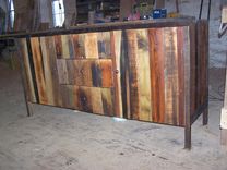 Modern Buffet Design Handcrafted From Reclaimed Wood 1 small