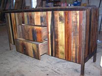 Modern Buffet Design Handcrafted From Reclaimed Wood 3 small