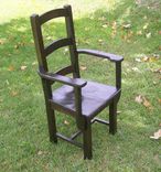 Captain's Dining Chairs From Reclaimed Barn Wood 1 small