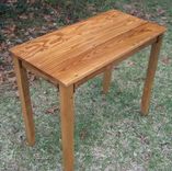 Barnwood Furniture Reclaimed Chestnut Writing Desk 2 small