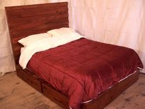 Four Drawer Modern Platform Bed 2 small