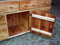 Reclaimed Pine Dresser With Sweater Closet 4 small