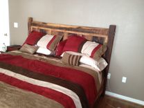 Reclaimed Oak Bed Frame, Cabin Comfort 3 small