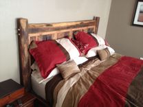 Reclaimed Oak Bed Frame, Cabin Comfort 4 small
