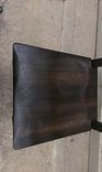Reclaimed Antique Oak Dining Chairs With Curved Back 5 small