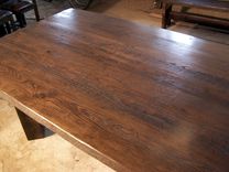 Timberframe Thick Plank Farm Table 5 small