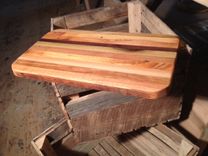Reclaimed Hardwood Cutting And Serving Board 4 small