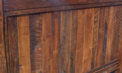 Custom Bed Frame Made From Reclaimed Oak 4 small
