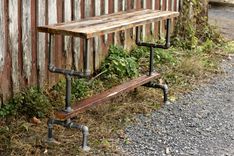 Bar Height Table In Weathered Gray Wood Top And Industrial Pipe Base 1 small