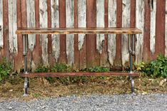 Bar Height Table In Weathered Gray Wood Top And Industrial Pipe Base 3 small