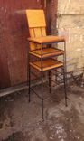 Reclaimed Douglas Fir Stacking Bar Stools 2 small