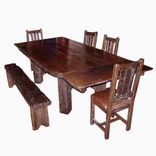 Timberframe Thick Plank Farm Table 1 small