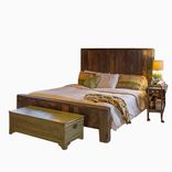 Mountain Man Reclaimed Rustic 4 Drawer Platform Bed 1 small