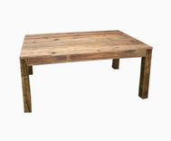 Reclaimed Antique Wood Parsons Table 1 small