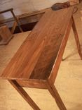 Reclaimed Chestnut Writing Desk With Drawer 5 small