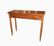 Reclaimed Chestnut Writing Desk With Drawer 1 small