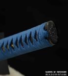 Japanese Samurai Sword Hand Forged Carbon Steel Straight Blade Ninja Sword Traditional Wakizashi 3 small