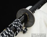 Handmade Traditional Japanese Samurai Sword Full Tang Folded Steel Katana 4 small