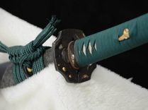 Japanese Katana Samurai Sword Hand Forged Superior Cutting Damascus Steel Blade 1 small