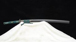 Japanese Katana Samurai Sword Hand Forged Superior Cutting Damascus Steel Blade 3 small