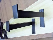 10" Industrial Heavy Duty Shelf Bracket. Metal Angle Brackets. Shelf Bracket** 1 small