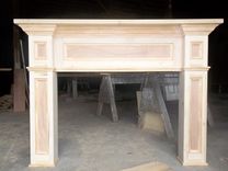 Paint- Grade Fireplace Mantel Surround 1 small