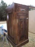 Heirloom Stained Kitchen Island, Custom Built 1 small