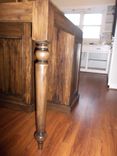 Heirloom Stained Kitchen Island, Custom Built 2 small