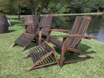 Whiskey Barrel Chair 4 small