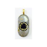 Pearl Silver, "Key2self-Love" Pendant 1 small